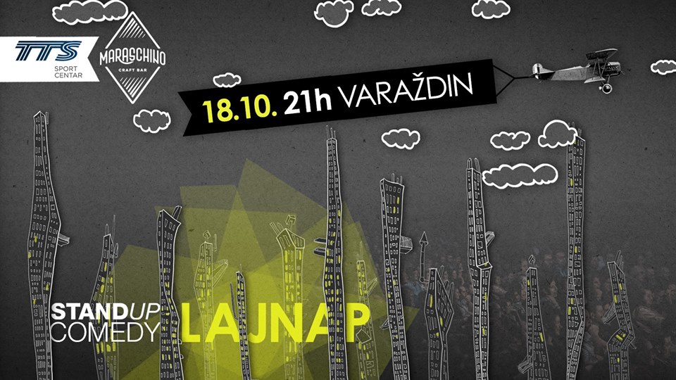 Međunarodni Lajnap StandUp 18.10. u Maraschino Craft Baru